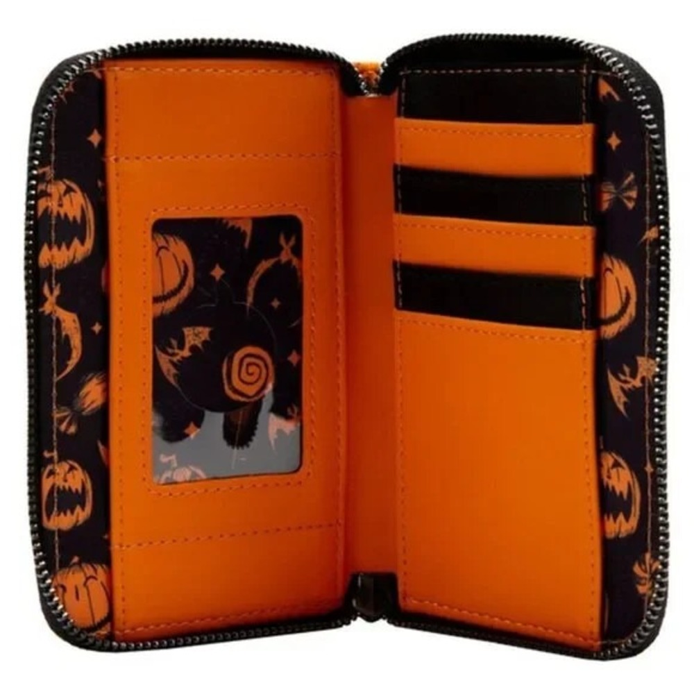 Loungefly The Nightmare Before Christmas Jack Skellington Glow Zip Around Wallet - Picture 5 of 5